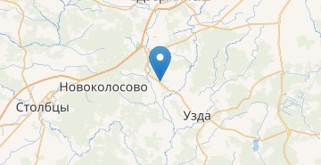 地图 Lisovschina, Uzdenskiy r-n MINSKAYA OBL.