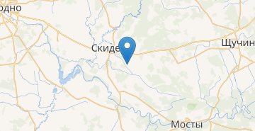 地图 Revki, Mostovskiy r-n GRODNENSKAYA OBL.