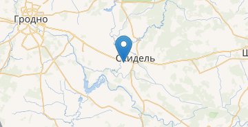 Карта Сахарный завод, Скидель, Гродненский р-н
