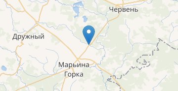 Карта Турин, Пуховичский р-н МИНСКАЯ ОБЛ.
