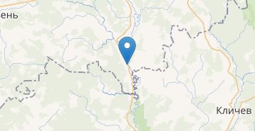 Mapa Bychin, Berezinskiy r-n MINSKAYA OBL.