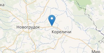 地图 Polonaya, Korelichskiy r-n GRODNENSKAYA OBL.