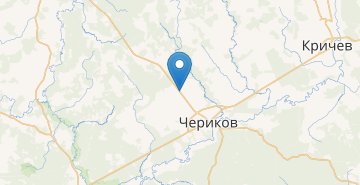 Mapa Verbezh, CHerikovskiy r-n MOGILEVSKAYA OBL.