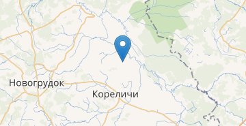 地图 SCHorsy, Novogrudskiy r-n GRODNENSKAYA OBL.