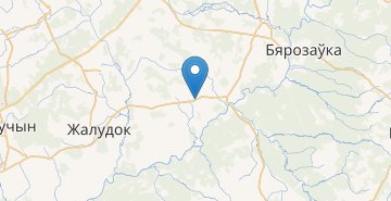 Map Lozyany, Lidskiy r-n GRODNENSKAYA OBL.