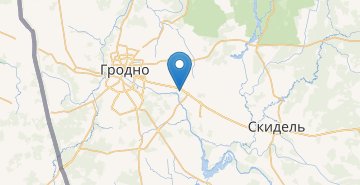 Mapa Beregovoy, povorot, Grodnenskiy r-n GRODNENSKAYA OBL.