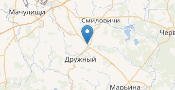 地图 Dukora, Puhovichskiy r-n MINSKAYA OBL.
