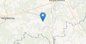 地图 Golovnye Lyady, Berezinskiy r-n MINSKAYA OBL.