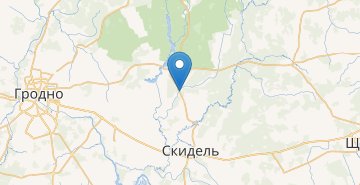 Mapa CHernobylskiy, Grodnenskiy r-n GRODNENSKAYA OBL.