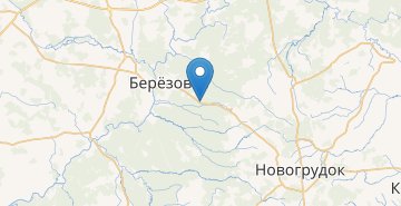 Мапа Новая Гута, Новогрудский р-н ГРОДНЕНСКАЯ ОБЛ.