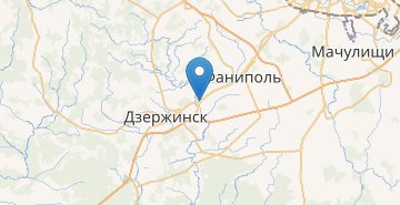 Map Nevelichi, Dzerzhinskiy r-n MINSKAYA OBL.