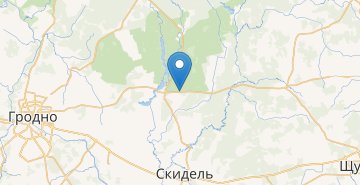 Map Lokno, Grodnenskiy r-n GRODNENSKAYA OBL.