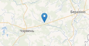 Mapa Staryy Prud, CHervenskiy r-n MINSKAYA OBL.
