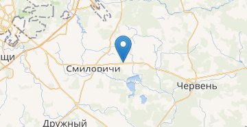Мапа Станево, Червенский р-н МИНСКАЯ ОБЛ.