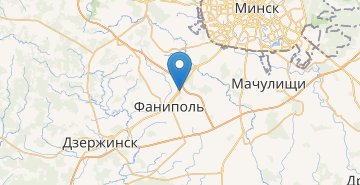 Map Zelenaya ulica-1, Dzerzhinskiy r-n MINSKAYA OBL.