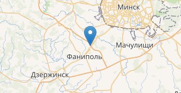 Mapa Vasilevschina, Fanipolskiy s/s Dzerzhinskiy r-n MINSKAYA OBL.