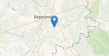 Map Zasvetica, Berezinskiy r-n MINSKAYA OBL.