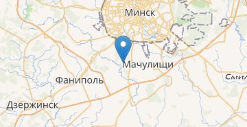 Mapa Levoncevichi, Minskiy r-n MINSKAYA OBL.