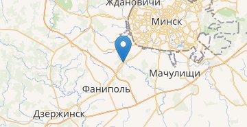 Карта Мотель, поворот, Минский р-н МИНСКАЯ ОБЛ.
