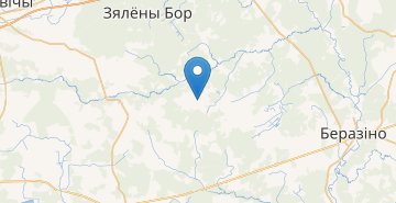 Mapa Rovanichi, CHervenskiy r-n MINSKAYA OBL.