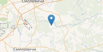 Mapa Prohodka, CHervenskiy r-n MINSKAYA OBL.