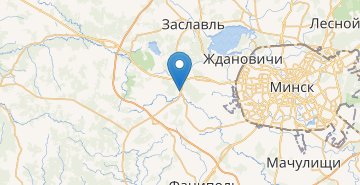 Map Staroe selo, Minskiy r-n MINSKAYA OBL.