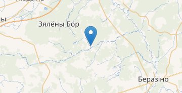 Map Gradno, CHervenskiy r-n MINSKAYA OBL.