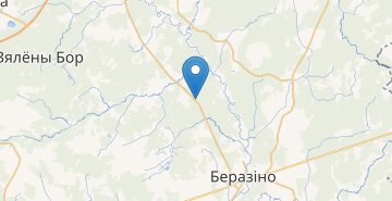 Map Lyubach, Berezinskiy r-n MINSKAYA OBL.