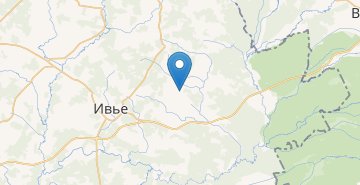 地图 Rusachki, Ivevskiy r-n GRODNENSKAYA OBL.