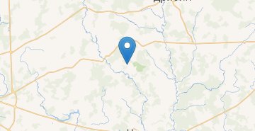 地图 Pileschino, CHausskiy r-n MOGILEVSKAYA OBL.