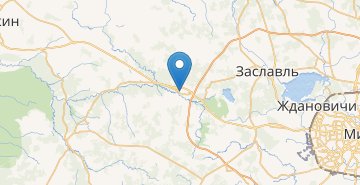 Mapa Rakov, Volozhinskiy r-n MINSKAYA OBL.