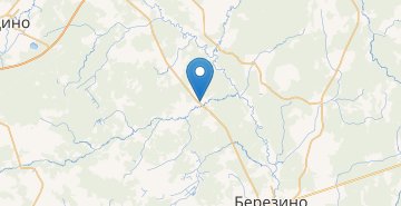 Map Usha, Berezinskiy r-n MINSKAYA OBL.