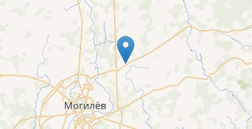 Mapa Gribany, Mogilevskiy r-n MOGILEVSKAYA OBL.