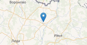 Mapa Agropromtehnika, Ivevskiy r-n GRODNENSKAYA OBL.