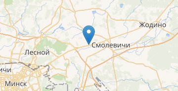 地图 Dinarovka, Smolevichskiy r-n MINSKAYA OBL.