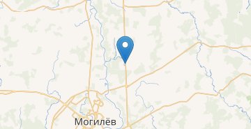 地图 Zahody, SGklovskiy r-n MOGILEVSKAYA OBL.