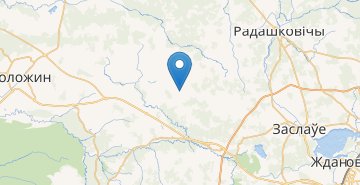 Карта Кудевцы, Воложинский р-н МИНСКАЯ ОБЛ.