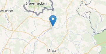 地图 Vasilevichi, Subbotnikskiy s/s Ivevskiy r-n GRODNENSKAYA OBL.