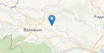 Mapa Tyabuty, Volozhinskiy r-n MINSKAYA OBL.