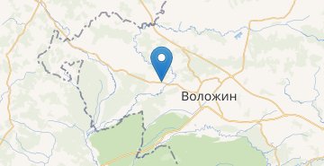 Mapa Sakovschina, Volozhinskiy r-n MINSKAYA OBL.