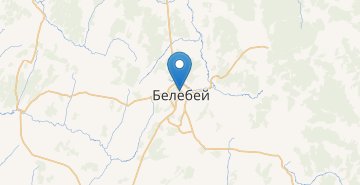 Карта Белебей (республика Башкортостан)
