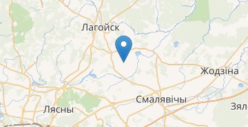 Map CHernyahovskiy, Logoyskiy r-n MINSKAYA OBL.