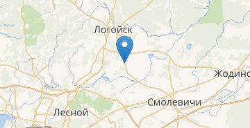 Mapa Todulino, Smolevichskiy r-n MINSKAYA OBL.