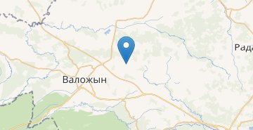 Map Sugvozdy, Volozhinskiy r-n MINSKAYA OBL.