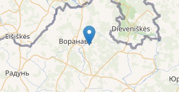 地图 Parubishki, derevnya, Voronovskiy r-n GRODNENSKAYA OBL.