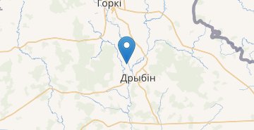 Map Starokozhevka, Dribinskiy r-n MOGILEVSKAYA OBL.