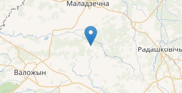 地图 Kichino, Molodechnenskiy r-n MINSKAYA OBL.