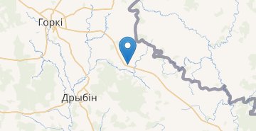 Карта Коптевка, Горецкий р-н МОГИЛЕВСКАЯ ОБЛ.
