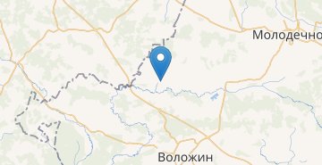 Mapa Gorodki, Volozhinskiy r-n MINSKAYA OBL.