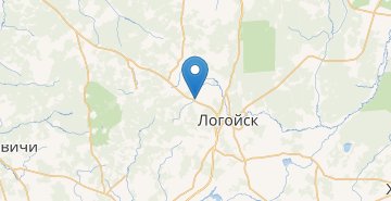 地图 Logoza, Logoyskiy r-n MINSKAYA OBL.